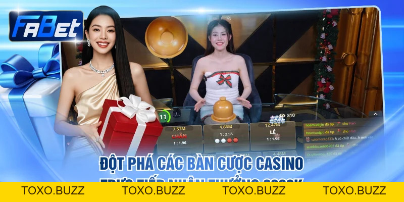 Khuyến Mãi FABET Tặng Thưởng Nghìn Tỷ - Săn Vốn Cực Khủng - Toxo